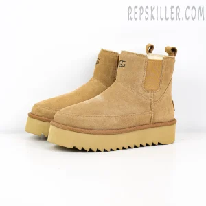 Wmns Chelsea Platform Mini Boot 'Chestnut'