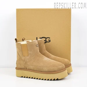 Wmns Chelsea Platform Mini Boot 'Chestnut'