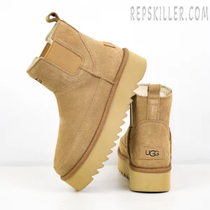 Wmns Chelsea Platform Mini Boot 'Chestnut'