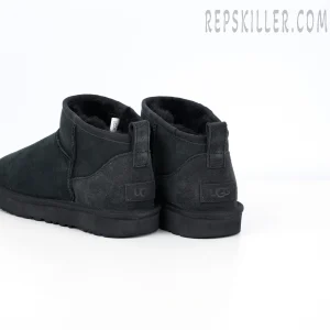 Wmns Classic Ultra Mini Boot 'Black' Heels