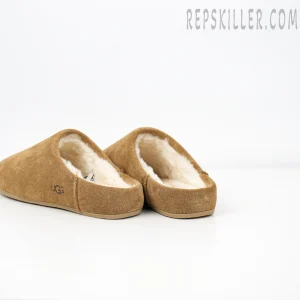 Wmns Elea Slip-On Slipper 'Chestnut' Heels