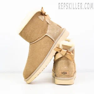 Wmns Mini Bailey Bow II Sand Beige