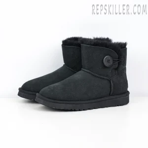 Wmns Mini Bailey Button II Boot Black