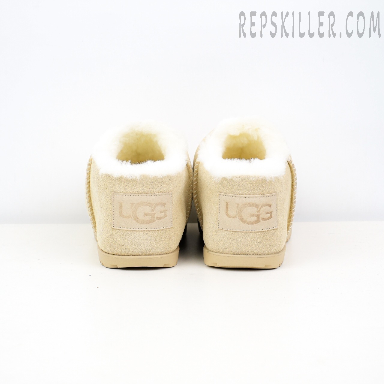 Wmns Pumped Slide Beige Heels