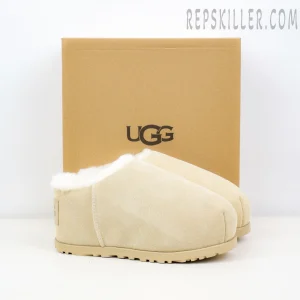 Wmns Pumped Slide Beige