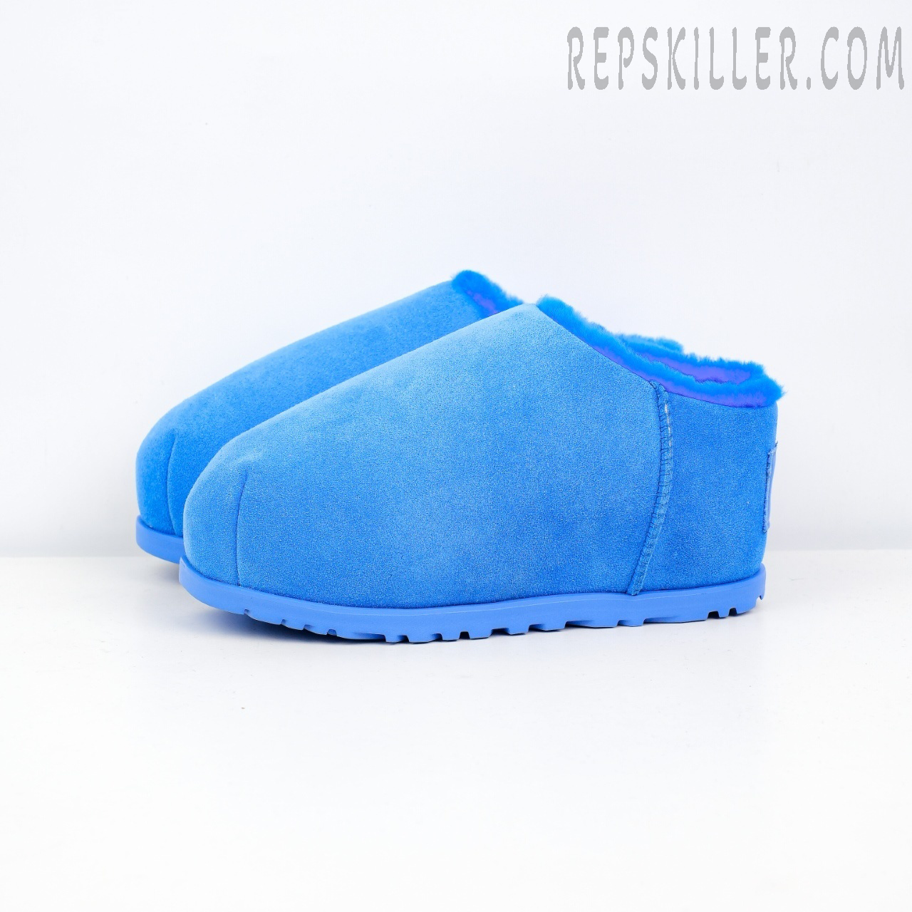 Wmns Pumped Slide Blue