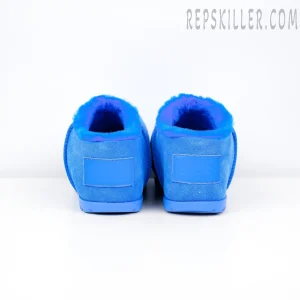 Wmns Pumped Slide Blue Heels
