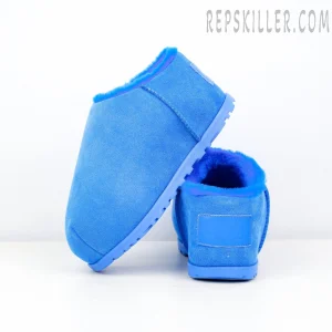 Wmns Pumped Slide Blue