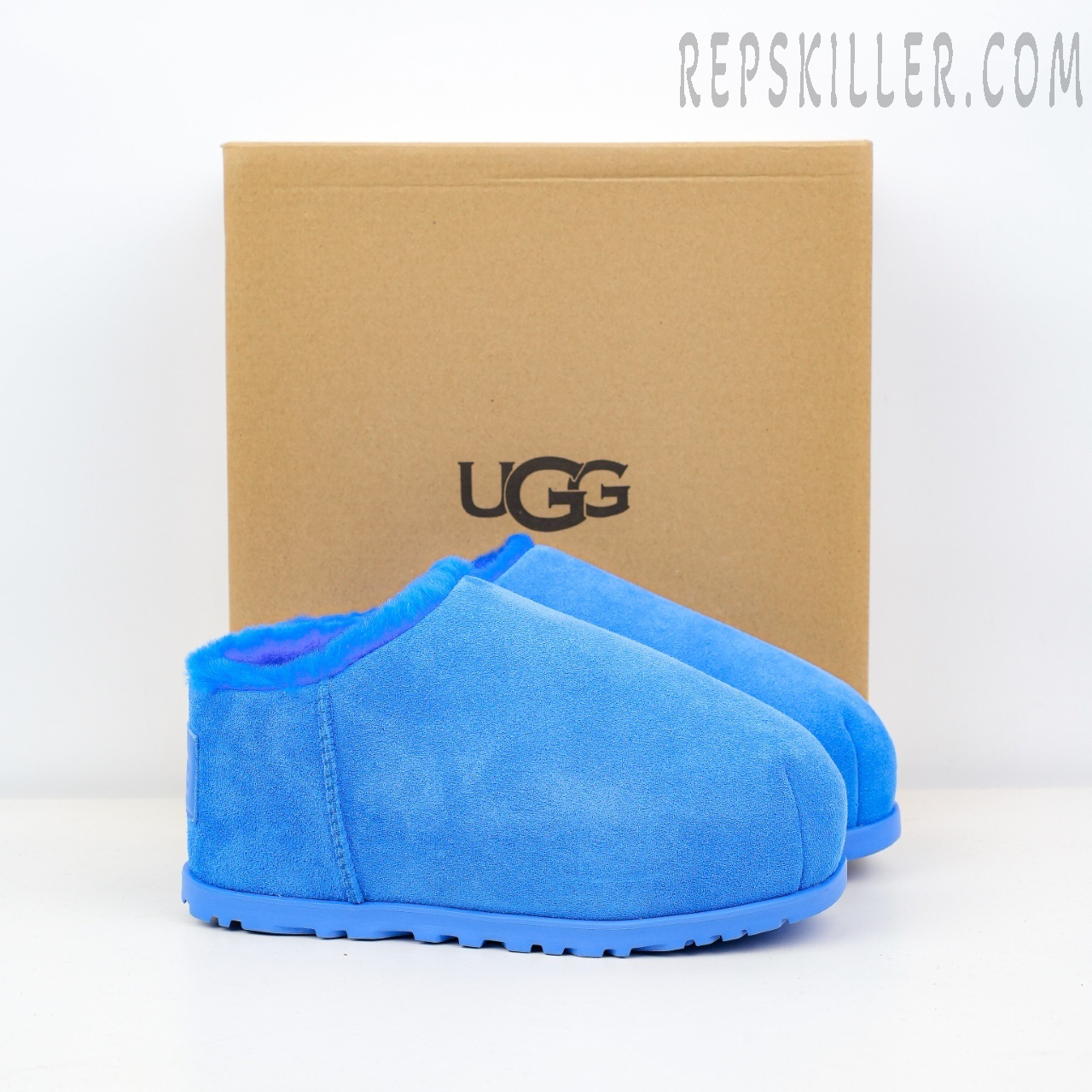 Wmns Pumped Slide Blue