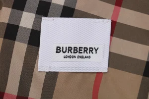 BBry Check Reversible Hooded Jacket – Snap Button Version Brand label