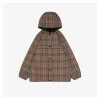BBry Check Reversible Hooded Jacket – Snap Button Version