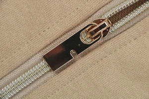 BBry Equestrian Knight Rope Logo Hoodie Beige Zipper