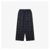 Blcg Blue Checkered Pants with Paris Lettering