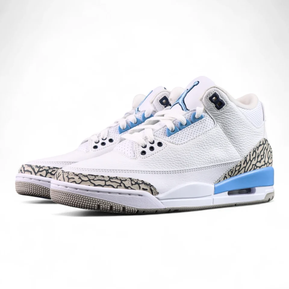 Jordan 3 Retro 'UNC'