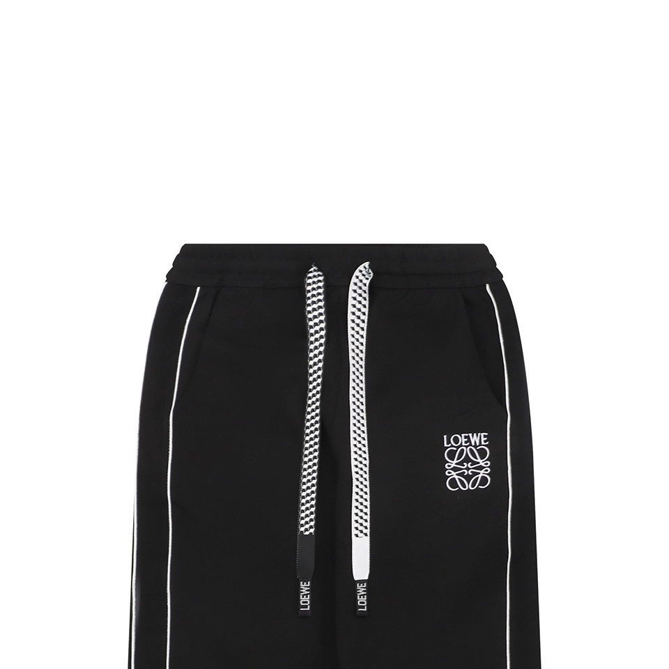 L Anagram Contrast Piping Pants