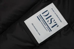 Moncler Hybrid Knit-Sleeve Lightweight Puffer Jacket Black Wash label