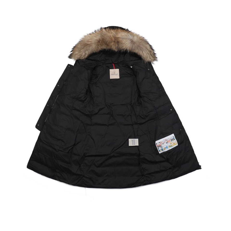 Moncler Khloe Belted Fur-Hooded Long Down Coat #MS-439.jpeg