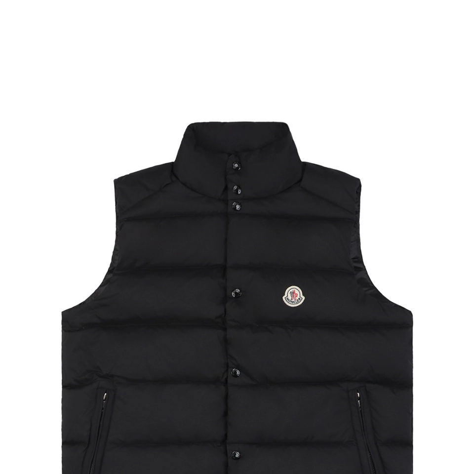 Moncler Matte Finish MK Logo Down Vest