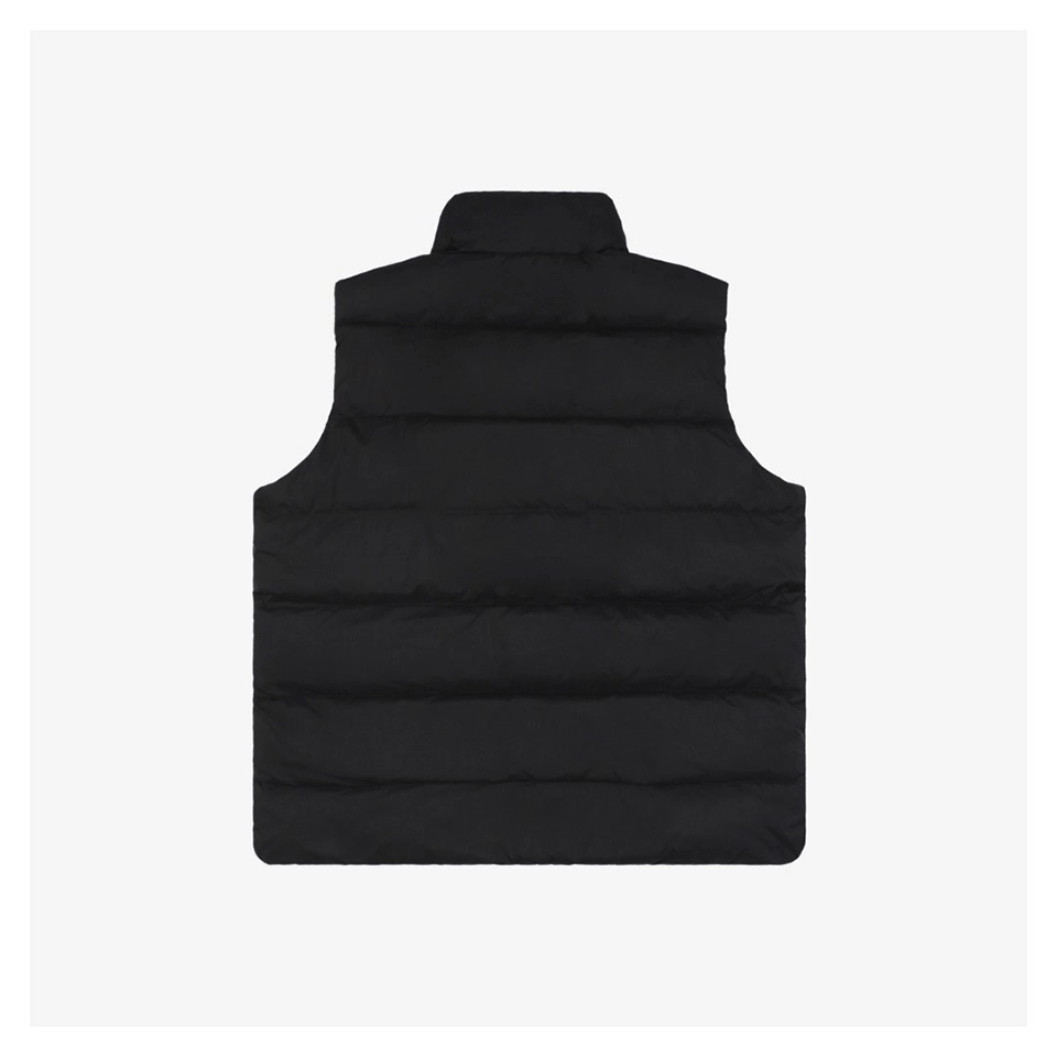 Moncler Matte Finish MK Logo Down Vest Back view