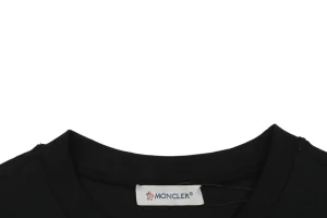 Mxxcler Rooster Logo Rubber-Print Shirt Black Collar