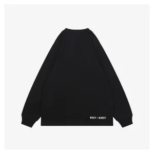 Mxxcler Rooster Logo Rubber-Print Shirt Black Back view