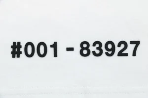 Mxxcler Rooster Logo Rubber-Print Shirt White Back Print