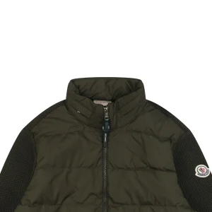 Mxxcler Cardigan Down Knit Jacket Green