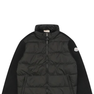 Mxxcler Cardigan Down Knit Jacket Black
