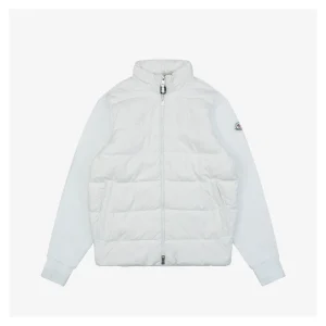 Mxxcler Cardigan Down Knit Jacket White Front view