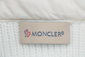 Mxxcler Cardigan Down Knit Jacket White Brand label