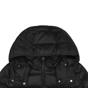 Mxxcler Dalles Hooded Down Jacket #MS-855 Black