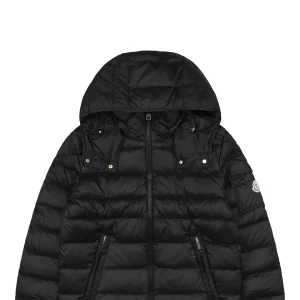 Mxxcler Dalles Hooded Down Jacket #MS-855 Black