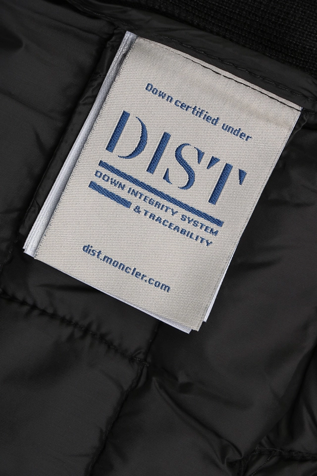 Mxxcler Four-Pocket Hybrid Down Cardigan #MS-L17 Black Wash label