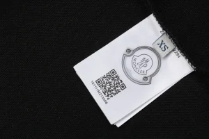 Mxxcler Ghost Patch Crewneck Sweatshirt Black Wash label