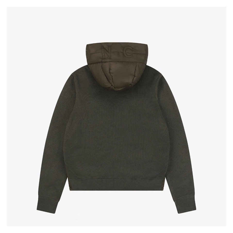 Mxxcler Knit-Sleeve Mixed Media Down Hoodie Jacket14.jpeg