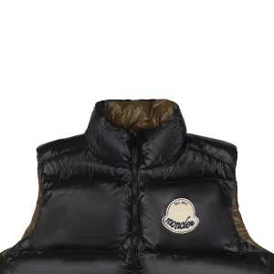 Mxxcler Lipsi Down Vest Black