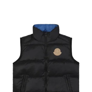 Mxxcler Longue Saison “Blue Puffer Badge” Down Vest