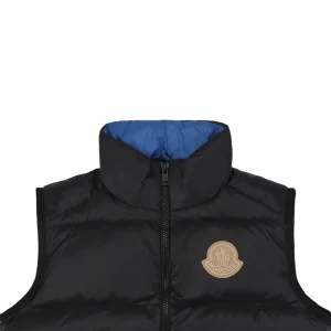 Mxxcler Longue Saison “Blue Puffer Badge” Down Vest