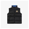 Mxxcler Longue Saison “Blue Puffer Badge” Down Vest