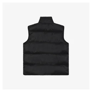 Mxxcler Longue Saison “Blue Puffer Badge” Down Vest Back view