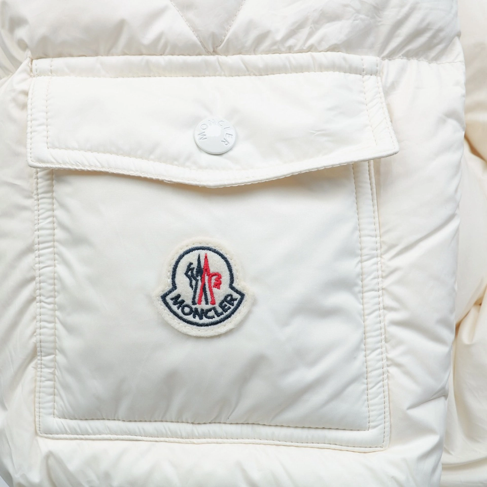 Mxxcler Maya Matte Hooded Down Jacket – Off-White #508 Pocket