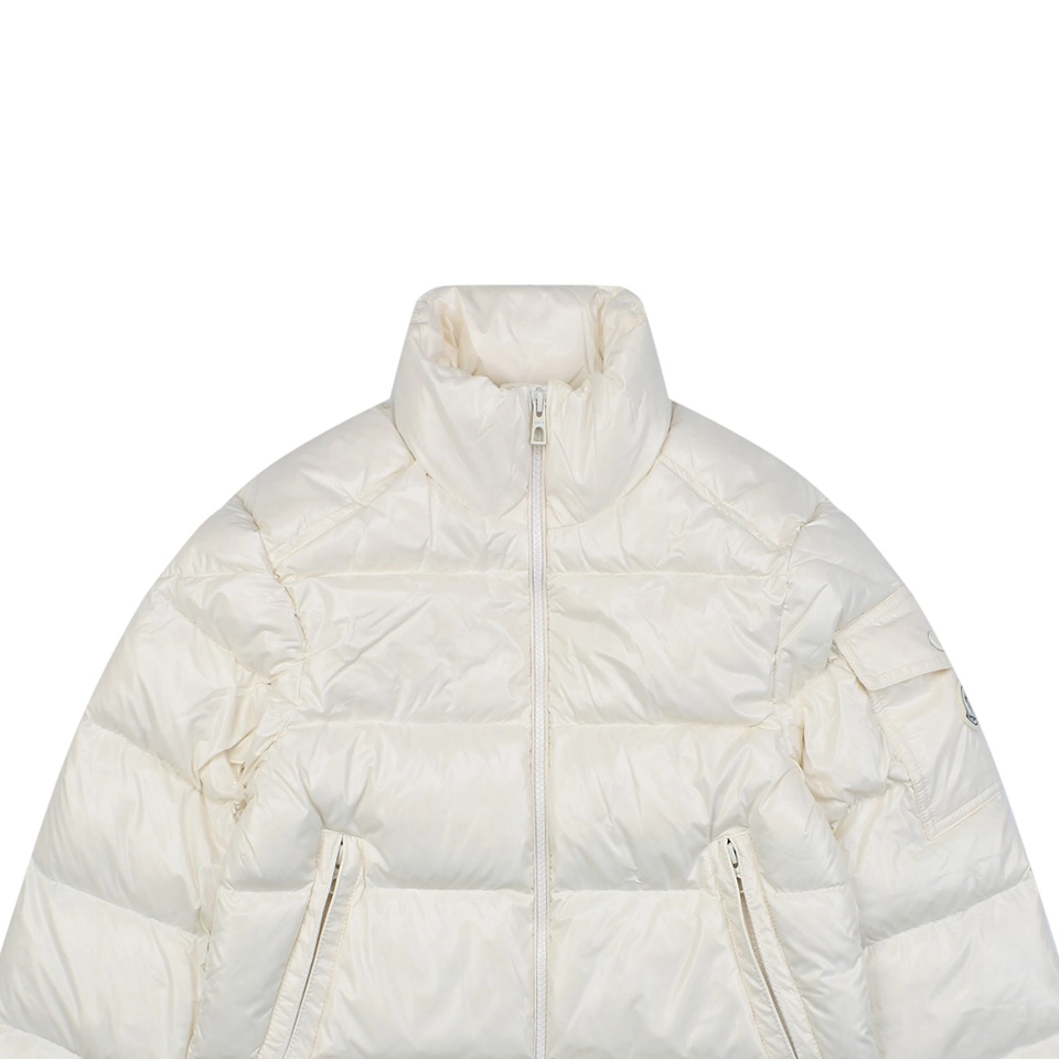 Mxxcler Petra Short Down Jacket White