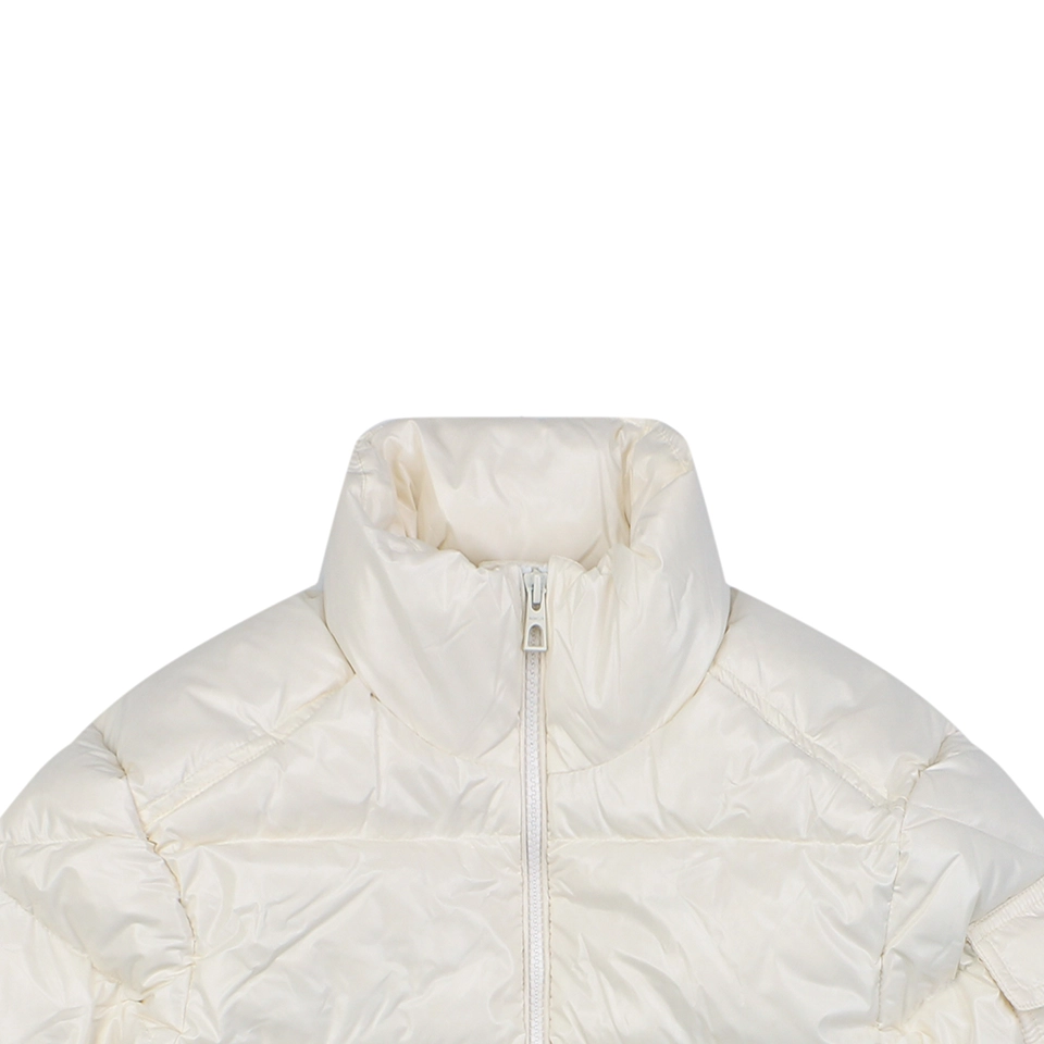 Mxxcler Petra Short Down Jacket White