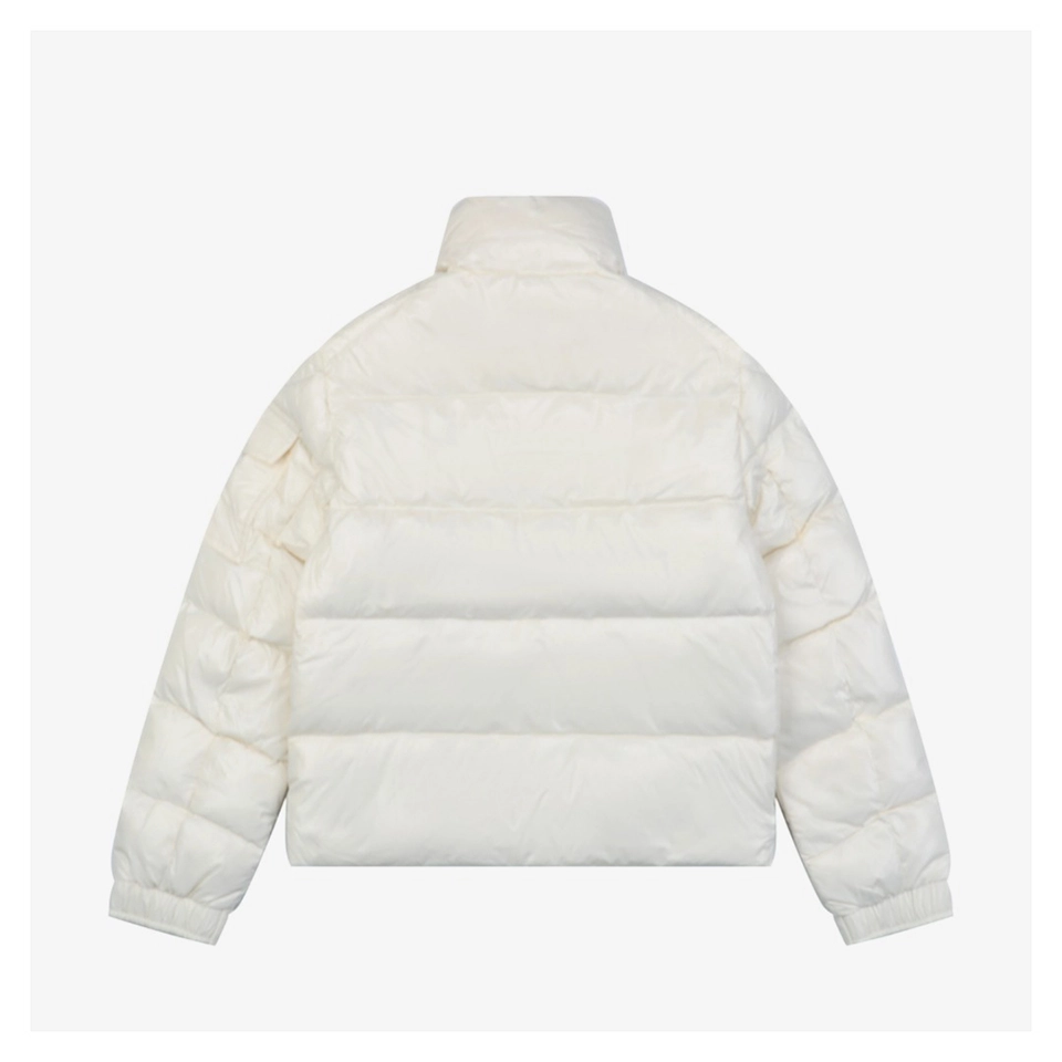 Mxxcler Petra Short Down Jacket White Back view