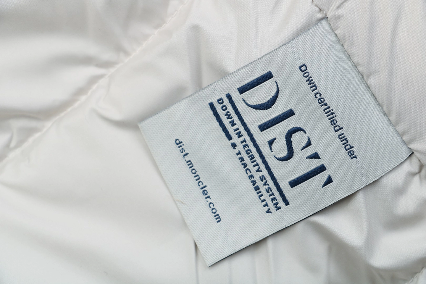 Mxxcler Poirier Short Puffer Jacket #MS-901 Wash label