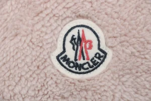 Mxxcler Polignac Teddy Jacket #505 Pink Brand label