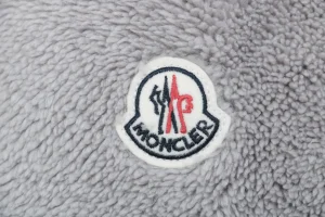 Mxxcler Polignac Teddy Jacket #505 Grey Brand label