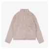 Mxxcler Polignac Teddy Jacket #505 (Pink/Grey/White)