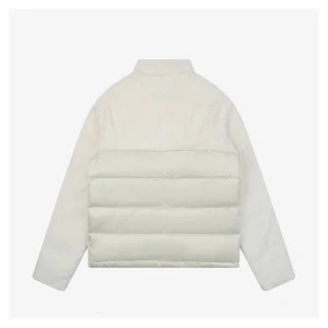 Mxxcler Polignac Teddy Jacket #505 White Back view