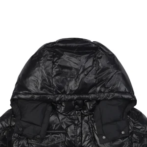 Mxxcler Serfanto Short Puffer Jacket #MS-58 Black